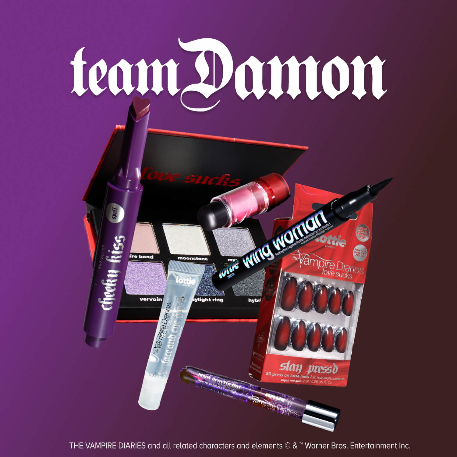 The Vampire Diaries x team Damon bundle