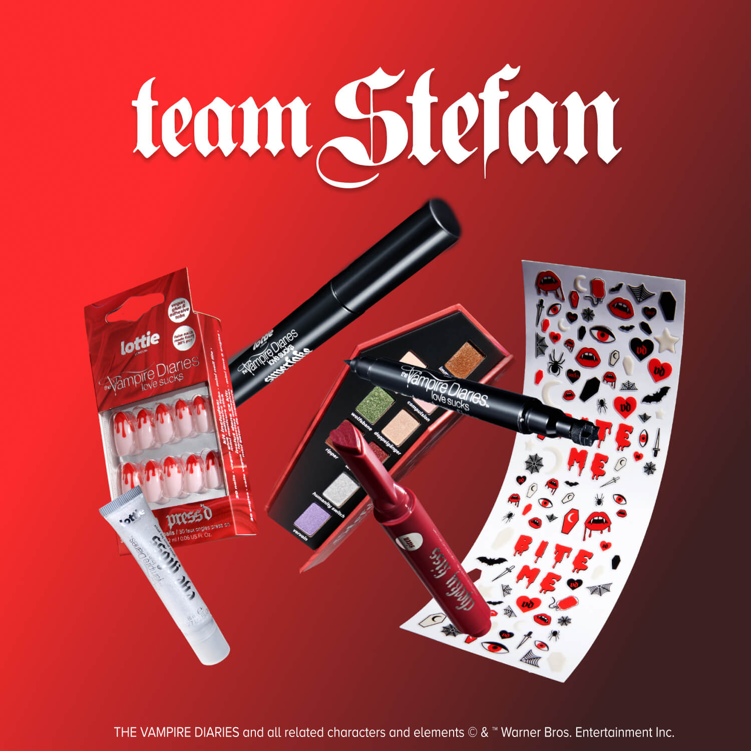 The Vampire Diaries x team Stefan bundle