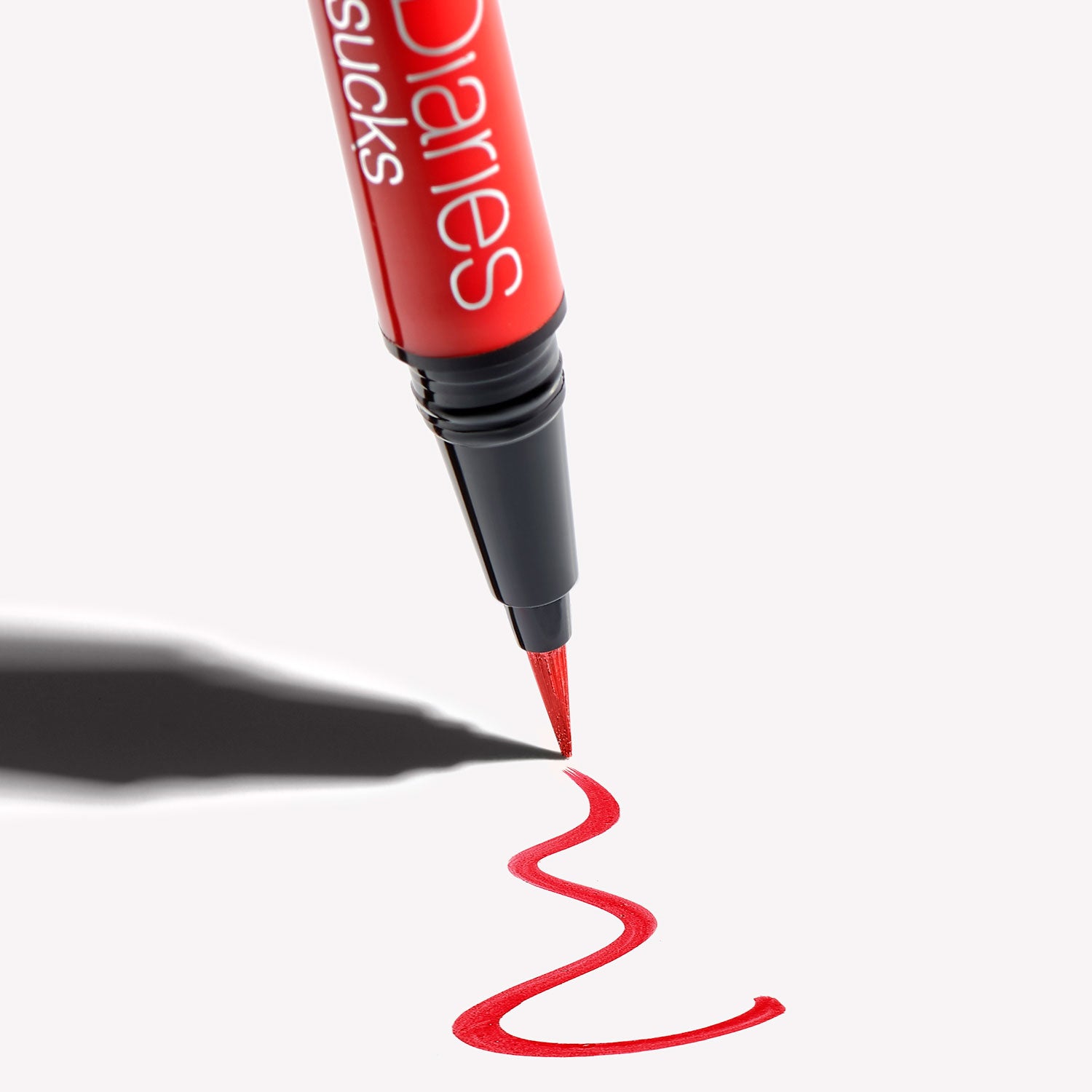 the vampire diaries x red face pen
