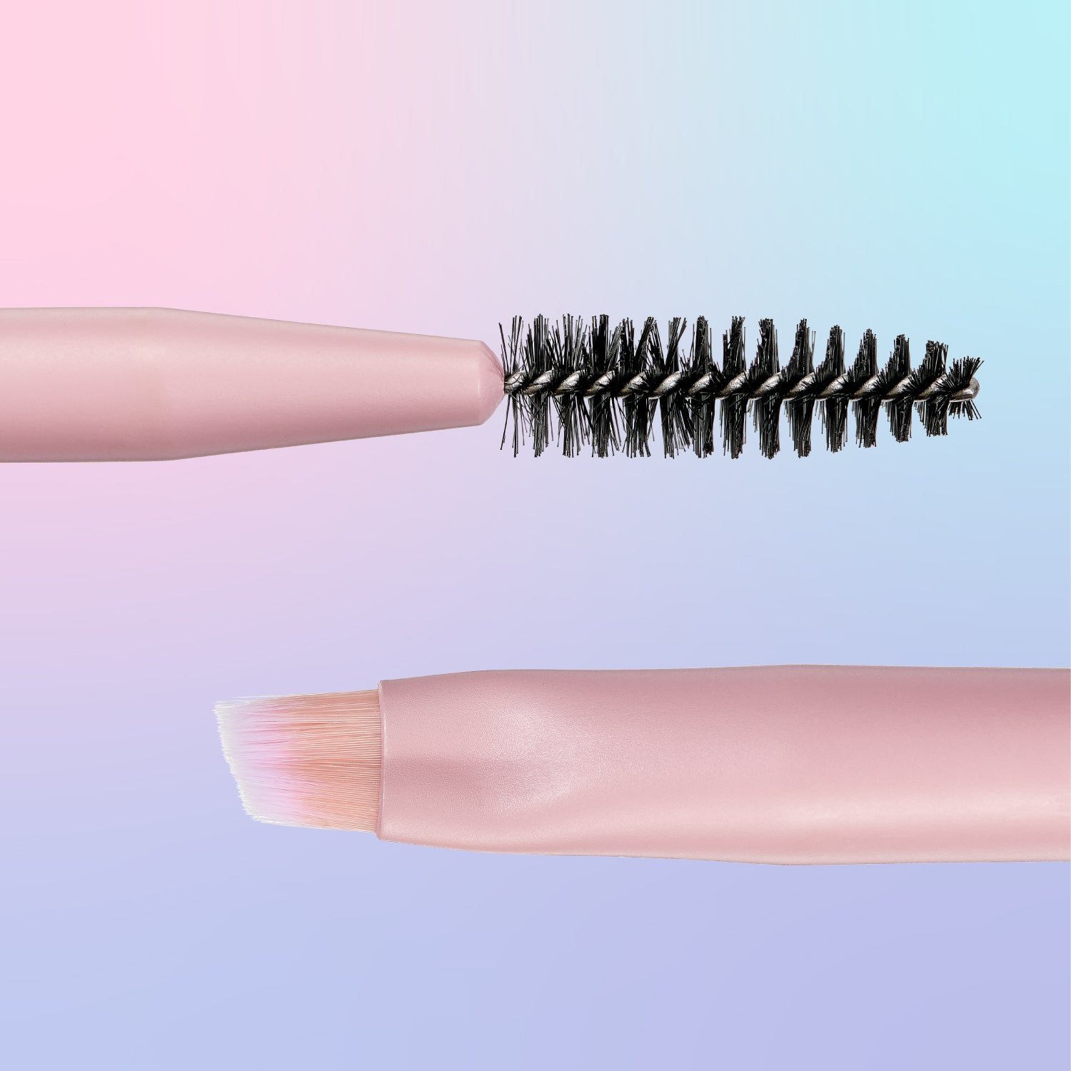 double ended brow brush