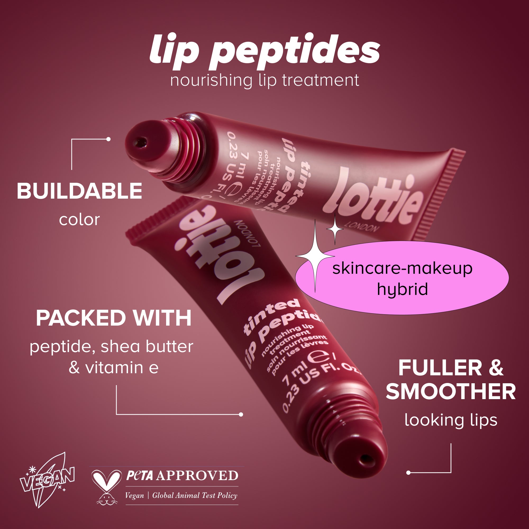 tinted lip peptide