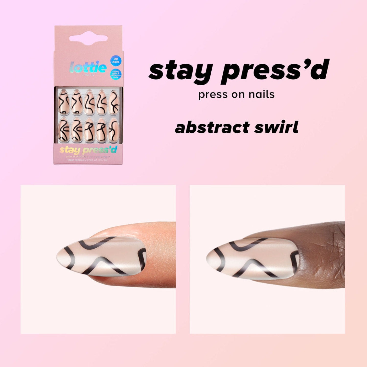 stay press'd - abstract swirl