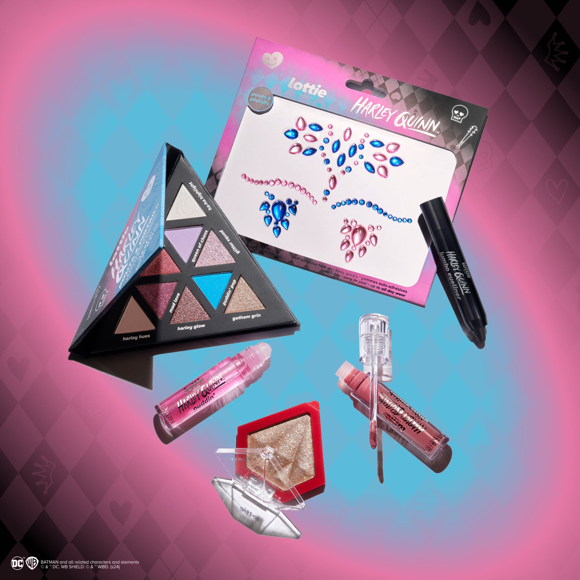 Harley Quinn Pouts & Pigtails Bundle