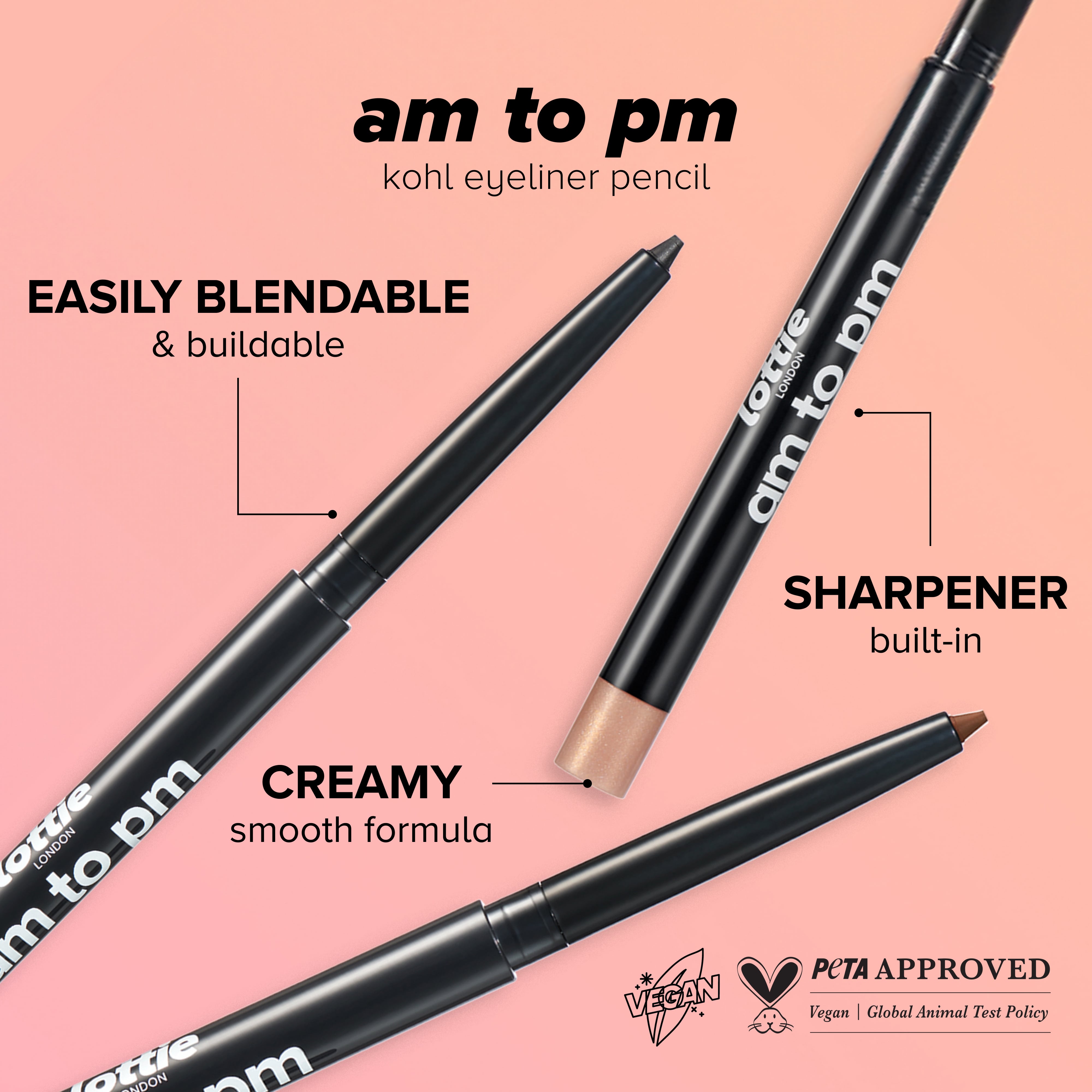 am to pm retractable eyeliner