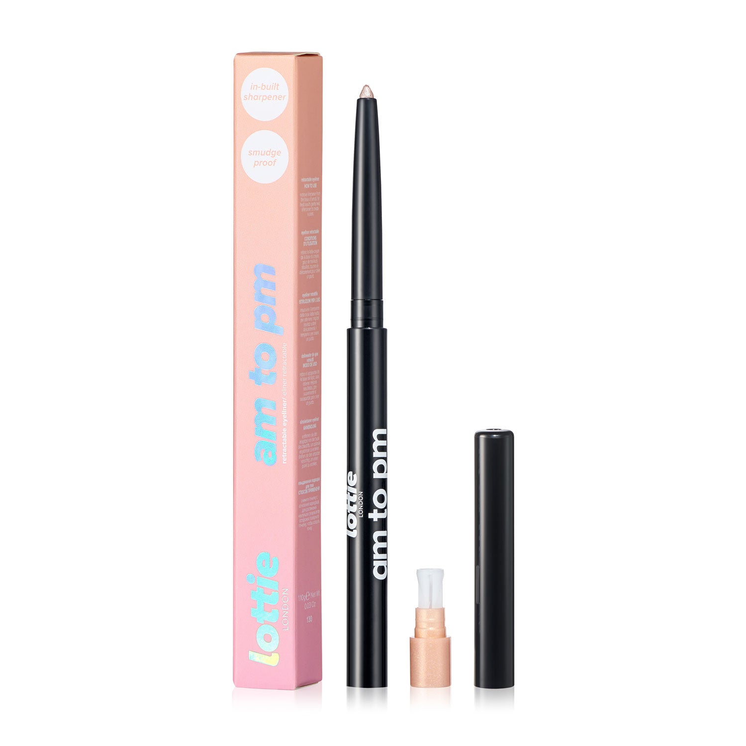 am to pm retractable eyeliner