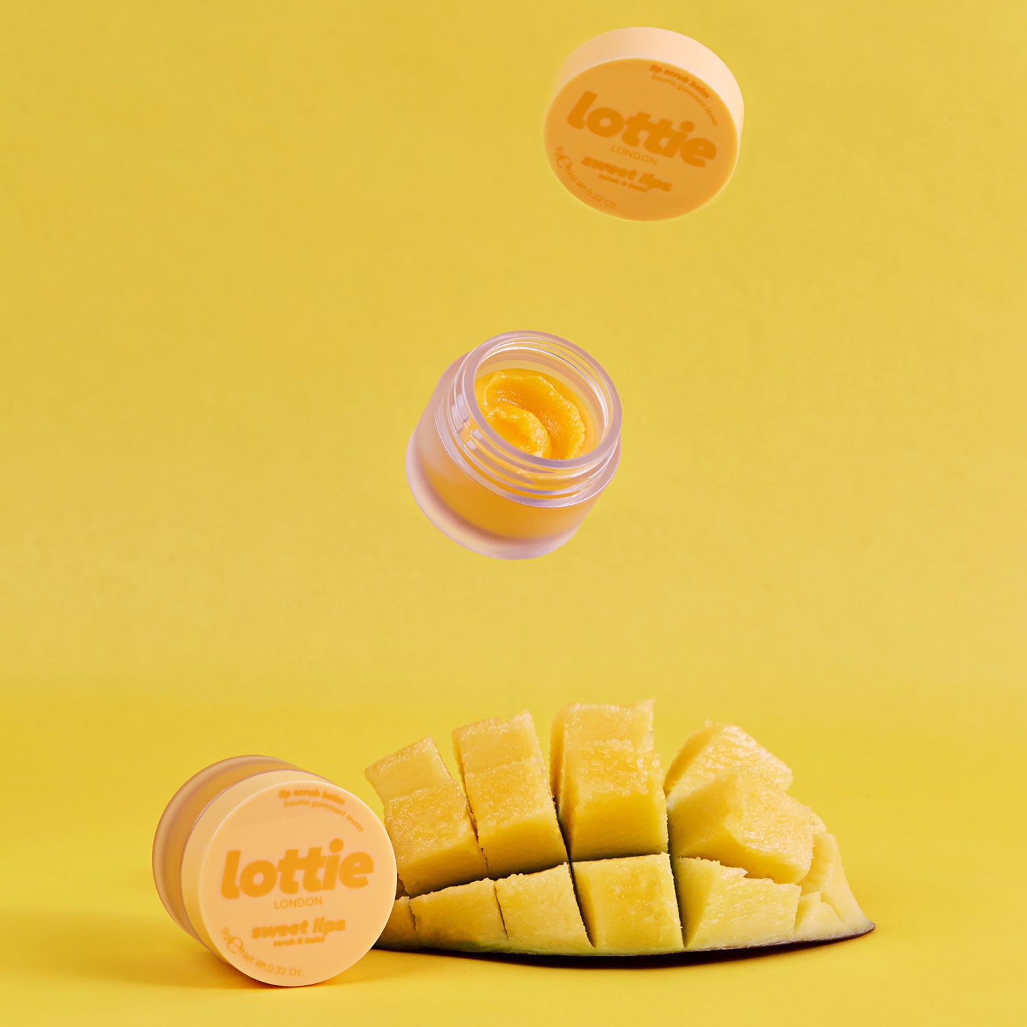 mango sorbet sweet lips scrub & balm